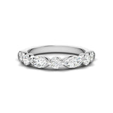 Marquise & Round Band